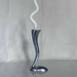 Postmodern aluminium candlestick