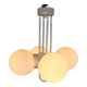 Lustre des années 1970 par Instala Decin Tchécoslovaquie