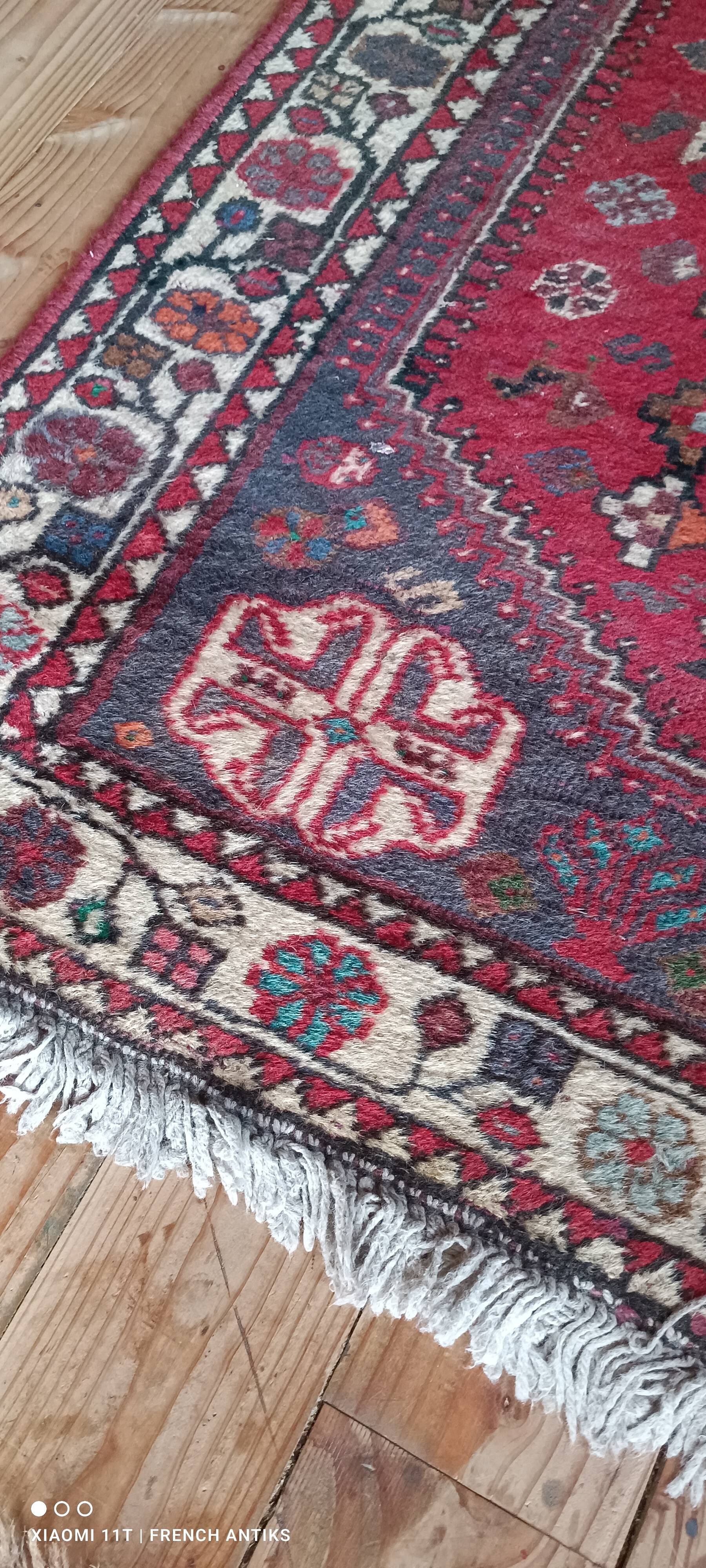Hallway carpet, Persian carpet from the 1950s.