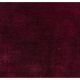 Solid Maroon Red Minimalist Turkish Tulu Rug, 100% Wool