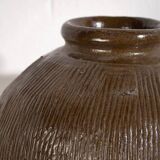 Ancien vase chinois en céramique émaillée (c.1900)
