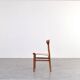 Danish Teak Dining Chairs by Ejner Larsen & Aksel Bender Madsen 1960s Set 4