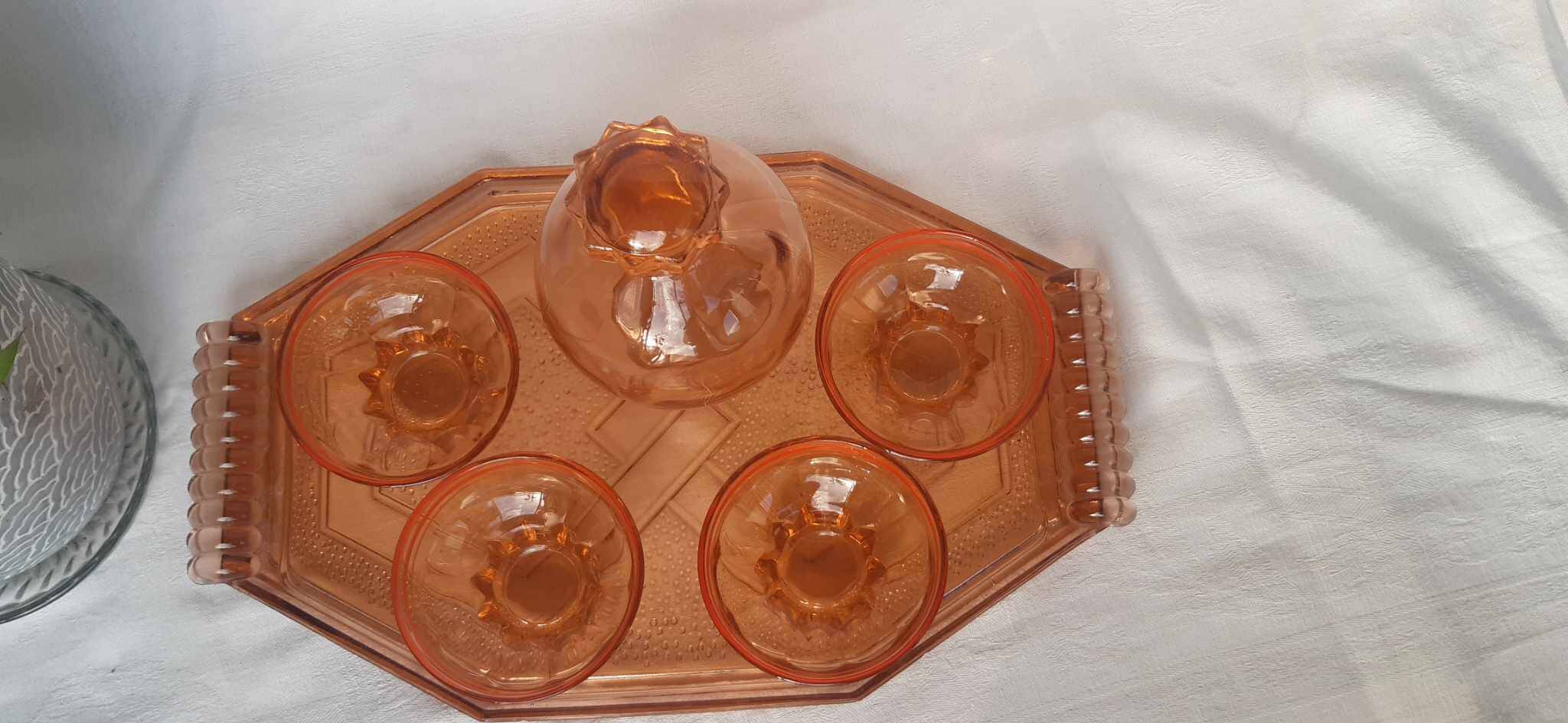Service à Liqueur Art Déco de De Rupel, Belgique, 1938