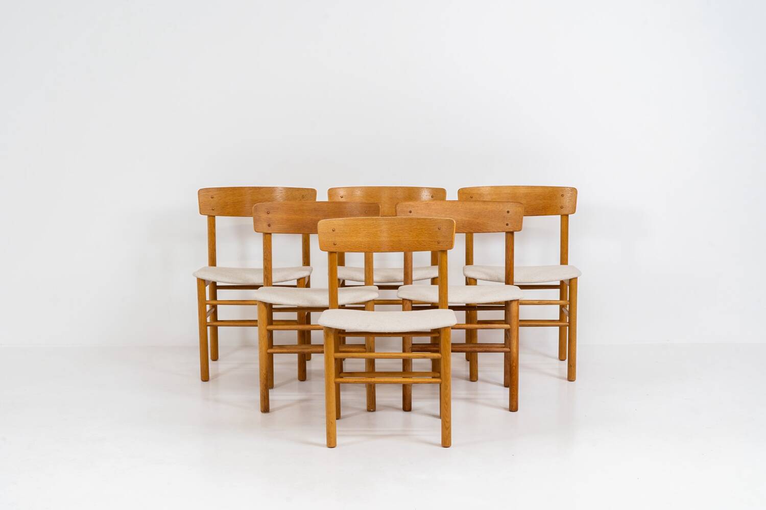 6x Farstrup Model 250 chairs