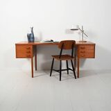 Teak desk by Nanna & Jørgen Ditzel