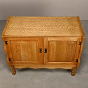 Danish Mid-Century Henning Kjærnulf Oak Bedside Cabinets or Sideboards