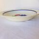 Vintage round, hollow dish from the Gien factory, Robinson model, in porcelain