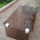 Table en verre