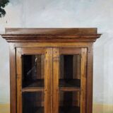 Small cherry and oak bookcase from the 19th century