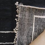 Black and white rug (Moroccan handmade) 250cmx150cm