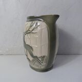 pitcher green deer slurry art deco Saint Clement