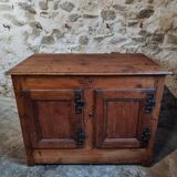 Antique Louis XVI sideboard – 18th century – Solid pine kitchen island – 1