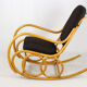 Mid-century beech bentwood rocking chair from ton, 1960s
