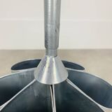 Gray metal umbrella stand 97 cm