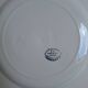 Vintage blue green dinner plates