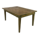 Table à manger suédoise de cuisine ancienne