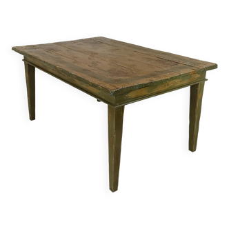 Table à manger suédoise de cuisine ancienne