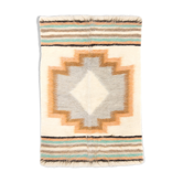 Tapis en laine à motifs 197 x 145 cm
