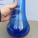 Blue bubble vase.