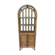 Rattan canning shelf