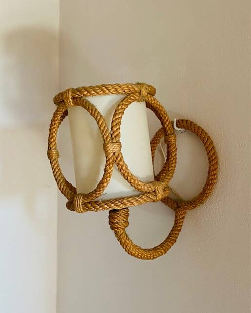 Rope wall lamp 1960