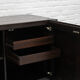 Buffet en bois d'iroko Maison Regain