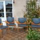 Set of four armchairs