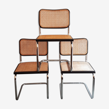 Chaises cesca b32 de Marcel Breuer