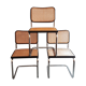 Chairs cesca b32 by Marcel Breuer