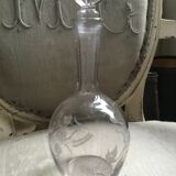Small old decanter