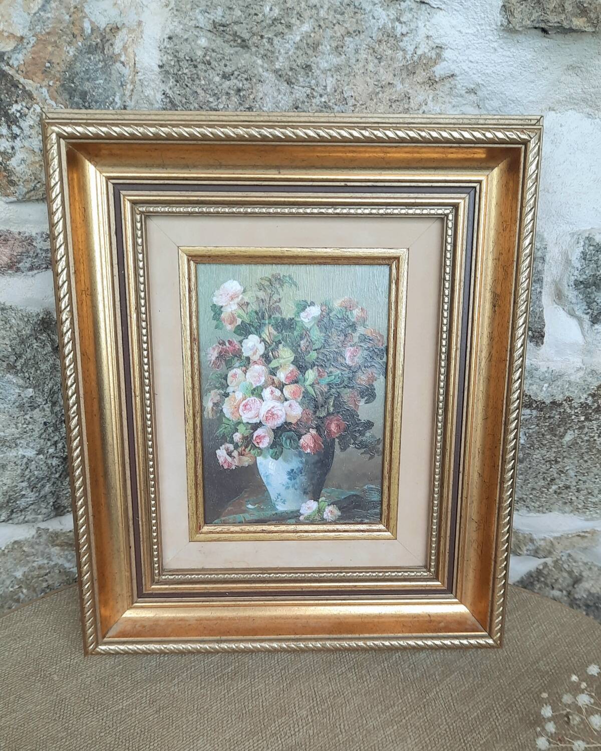 Flower bouquet painting