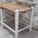 Old mulched bench