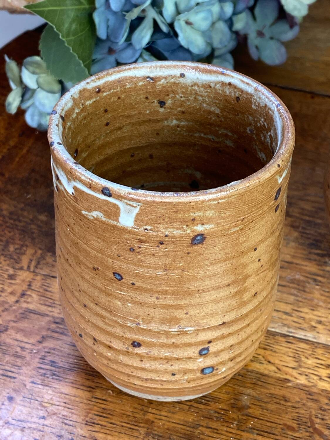 Pyrite stoneware mugs from Vallauris