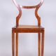 Biedermeier Polish Chair in Walnut Vener & Rattan, Austria, 1830s