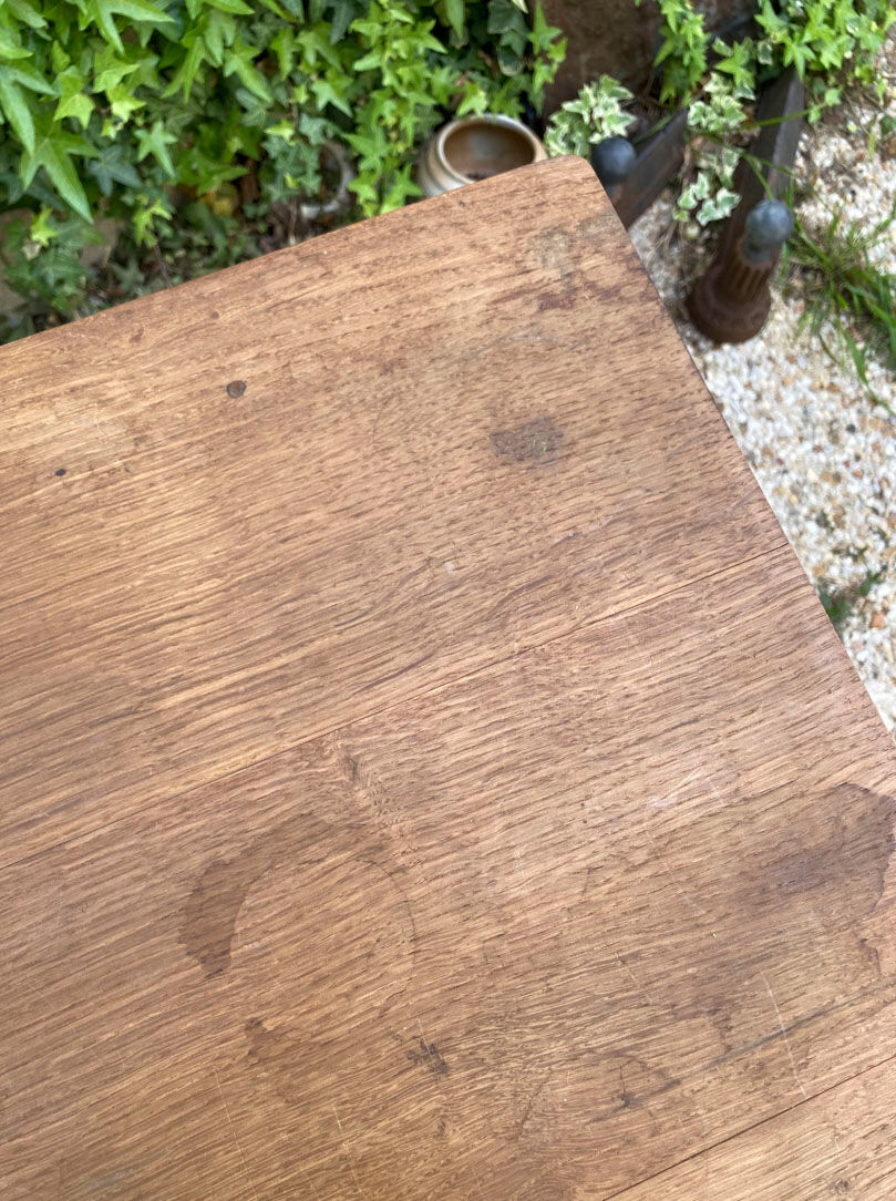 Vintage solid wood desk