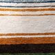 Tapis artisanal tissé main en coton recyclé