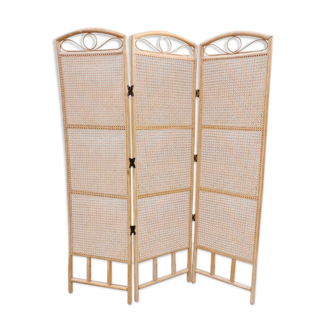 Canning and bamboo screen
