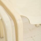 Lacquered wooden chairs, Augusto Savini, Pozzi, 1968