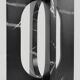 Table d'appoint en marbre noir "BOND"