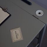 Baumann desk & chair 1950 color Lichen