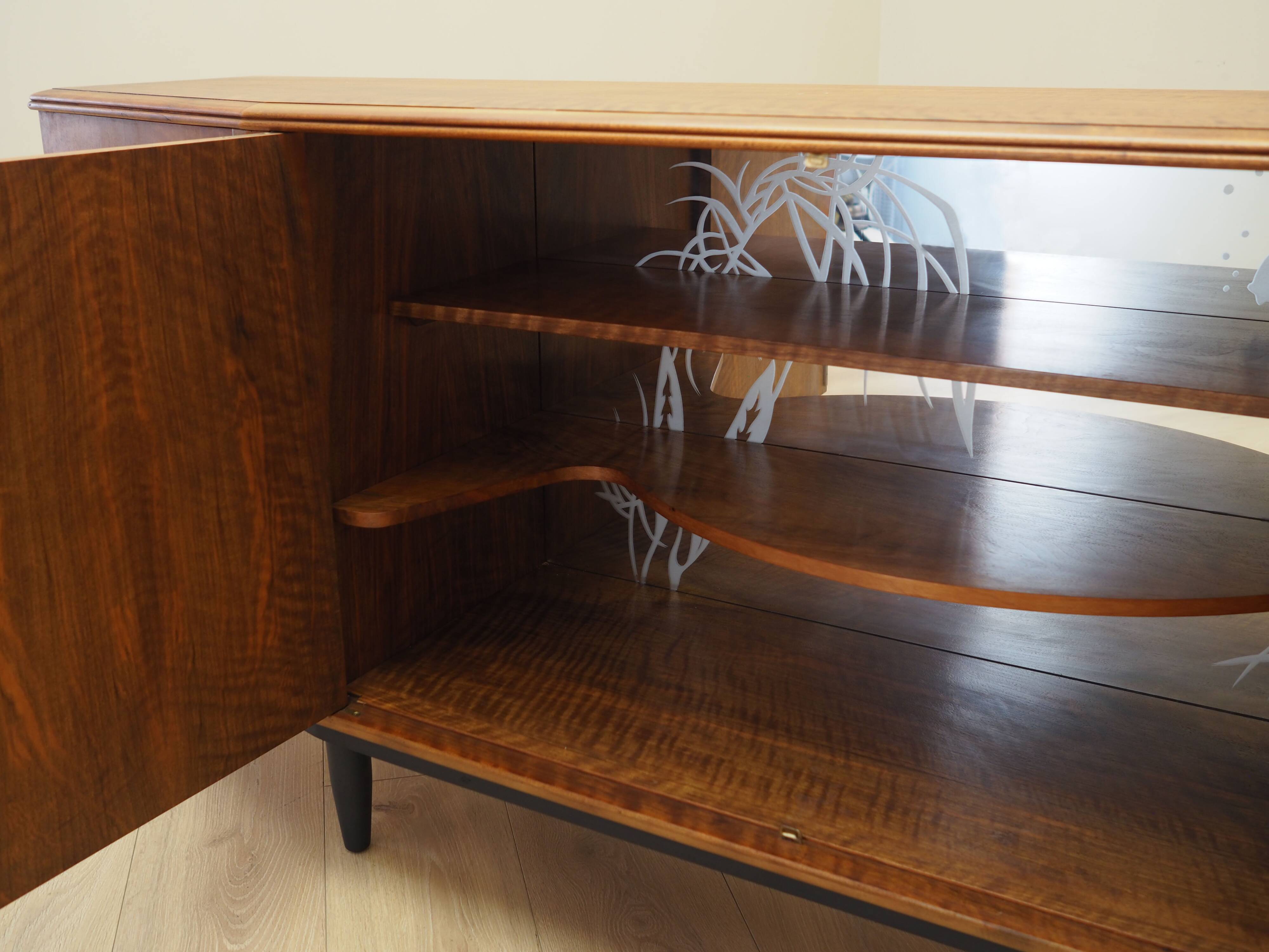 Walnut sideboard, Danish design, 1960s, production: Denmark