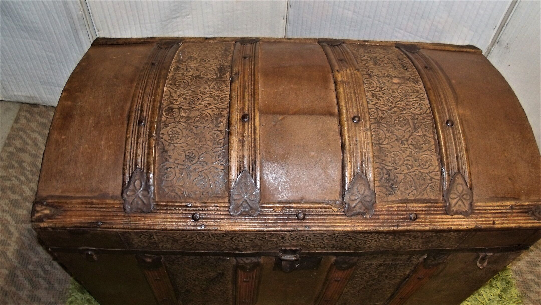 Large colonial trunk repelled steel XXI