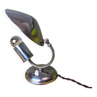 Bauhaus cromed table lamp
