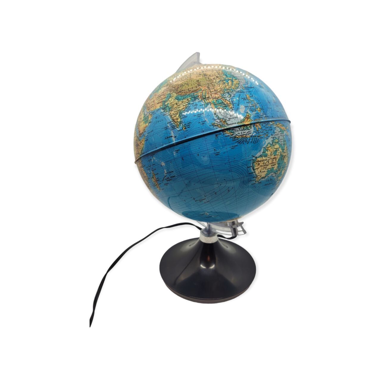 Penemol Diy Kit Soudure Electronique,Modèle De Globe Adulte Montages Electroniques Terrestre Rotatif Avec 4 Niveaux D Eclairage Port Usb Pour Debutant L Education En Electronique A L Ecole Clicksell