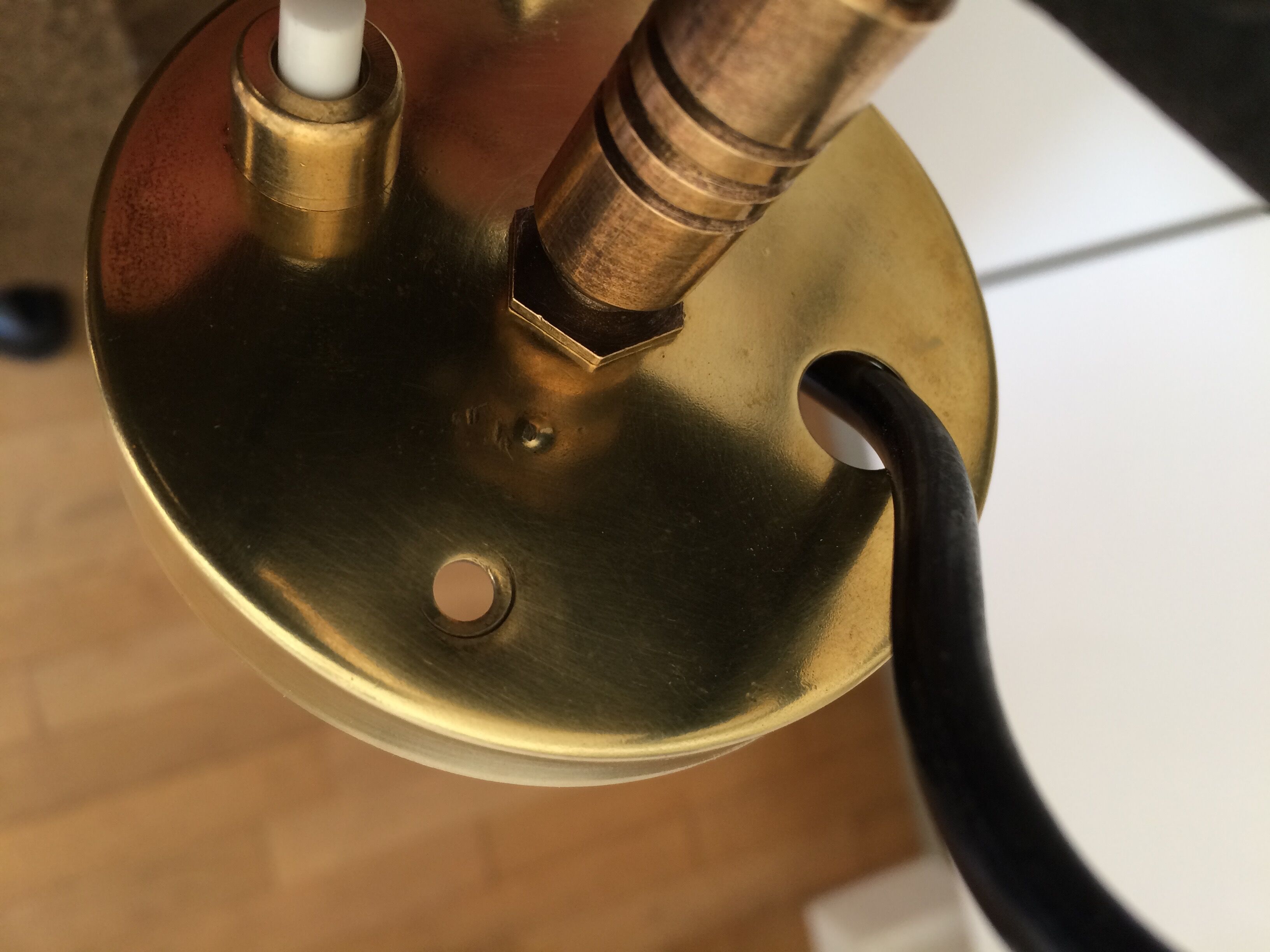 Paire d’appliques articulées des années 60