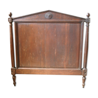 Old oak headboard