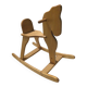 Rocking horse made of solid pine
