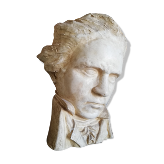 Beethoven's plaster bust by Limousin 20th