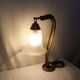 Bronze cobra lamp art deco