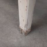 Old patinated farm table